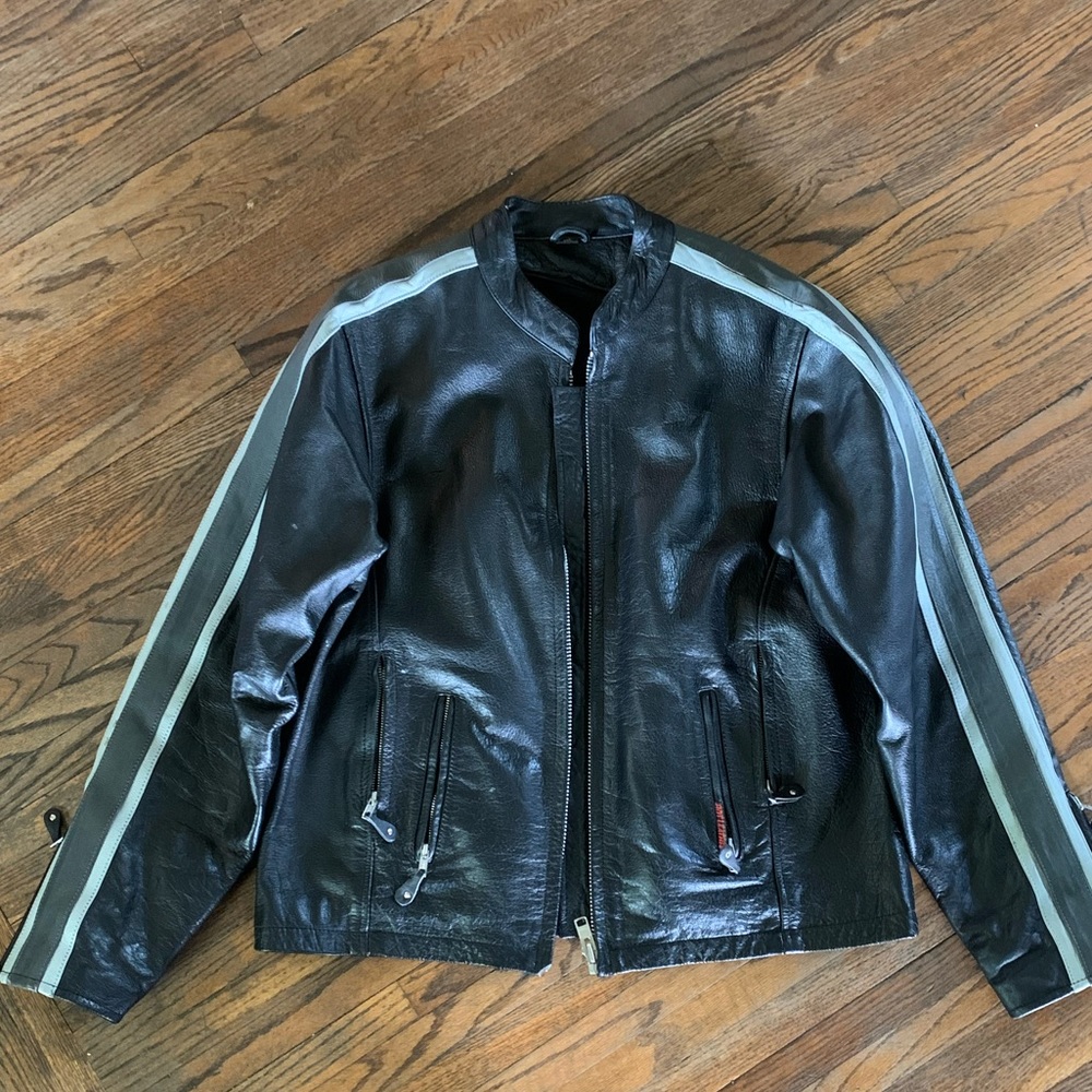 XXL leather jacket